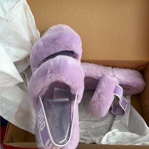 UGG Women's Oh Yeah Slide Slipper 1107953 Lilac Bloom New! Size 10